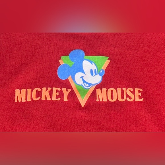 Vnt 80s Disney Co MFD. by AMI Mickey Mouse TShirt - Picture 4 of 6